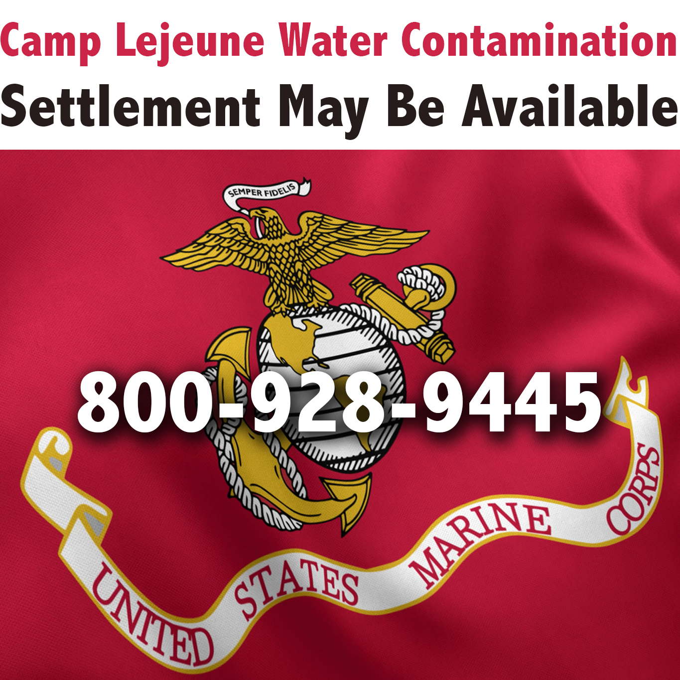 Camp Lejeune Water Contamination Settlement